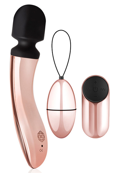 Paketerbjudande Rosy Gold Wand + Vibrating Egg Paketerbjudande |  | Intimast