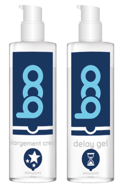 BOO Delay Gel 50 ml + Enlargement Cream 50 ml Paketerbjudande |  | Intimast
