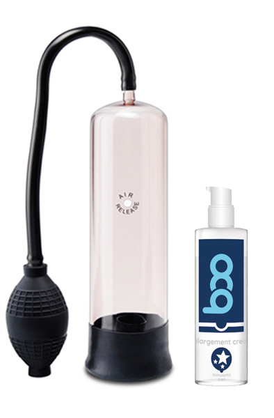 Pump Me Hard Penispump + Erektionskräm Paketerbjudande |  | Intimast