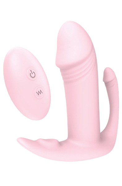 Dream Toys Vibes Of Love Remote Tri-pleasurer Pink Trepunktsvibrator |  | Intimast