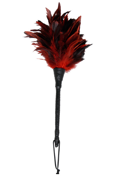 Pipedream Frisky Feather Duster Red Fjäder tickler | | Intimast