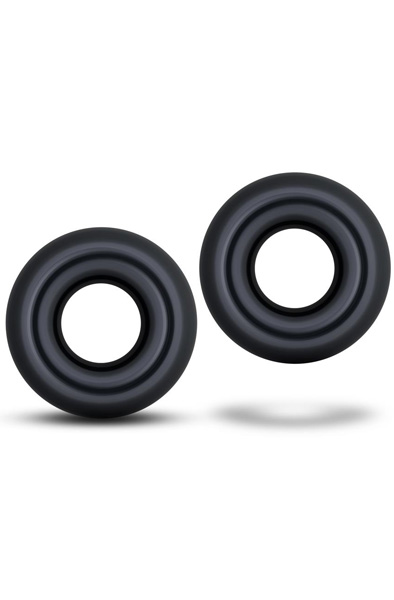 Donut Rings Oversized Black Penisringar paket | | Intimast