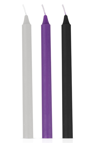Easytoys Sensual Hot Wax Candles 3 pcs BDSM ljus | | Intimast