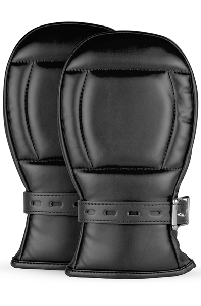 Whipped Micah Bondage Mittens Black Handskar |  | Intimast