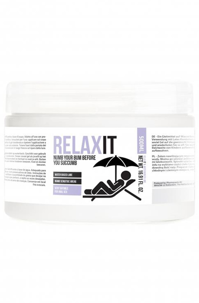 Produktfoto för Relax It - Numb Your Bum Before You Succumb 500 ml