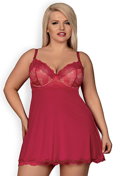 Obsessive Rosalyne Babydoll & Thong XXL Babydoll | | Intimast