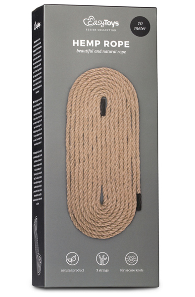 Alternativ bild 1 för Hemp Bondage Rope 10M