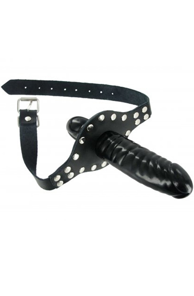 Strict Ride Me Mouth Gag Gagball med dildo | | Intimast