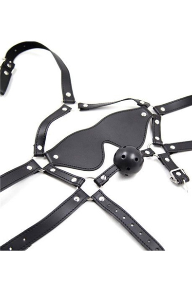 Alternativ bild 1 för TOYZ4LOVERS Total Head Harness Restraint