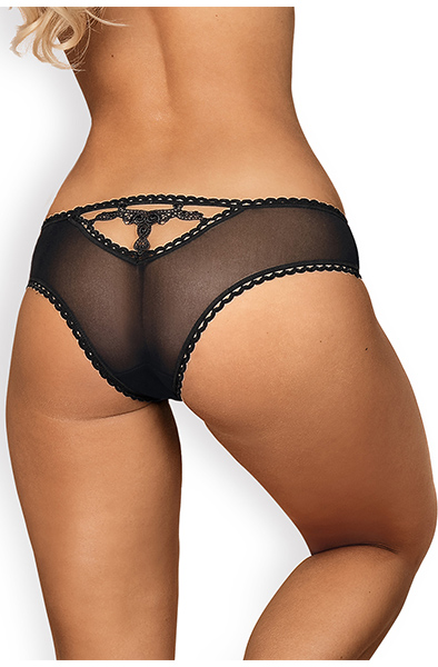 Obsessive Tricy Panties Black S/M Trosa |  | Intimast