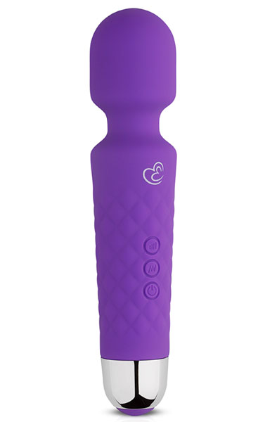 Easytoys Mini Wand Vibrator Purple Magicwand / Massagewand |  | Intimast