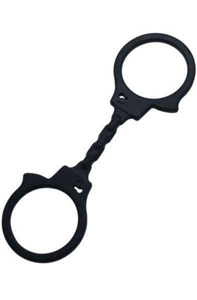 TOYZ4LOVERS Silicone Handcuffs Black Silikon handbojor |  | Intimast