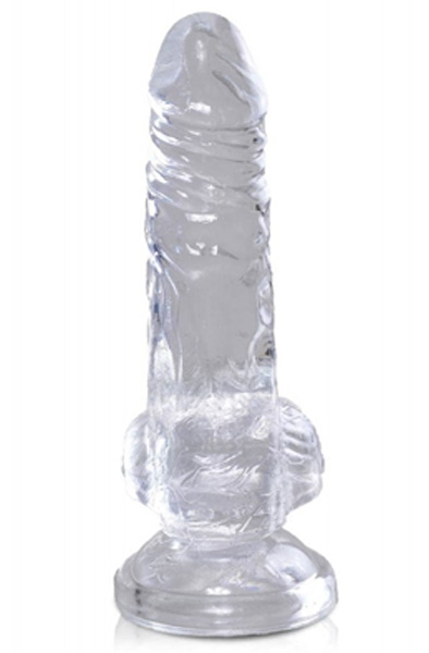 Pipedream King Cock Clear 10cm Liten dildo
