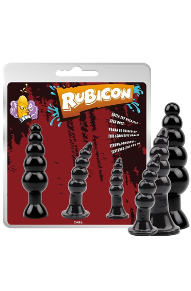 Chisa Novelties Rubicon Butt Plug Kit Analpluggar paket |  | Intimast
