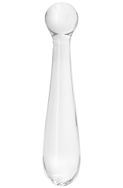 NS Novelties Crystal Glass Pleasure Wand Clear Glasdildo | | Intimast