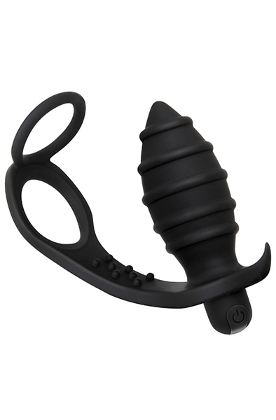Zero Tolerance Rechargeable Cockring & Anal Vibe Analplugg med penisring | | Intimast