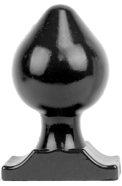 All Black Vinyl Anal Plug 22 cm XL Buttplug |  | Intimast