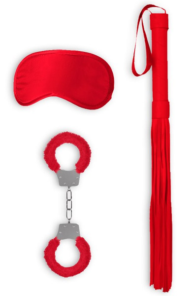 Ouch Bondage Kit For Beginners Red Bondage paket |  | Intimast