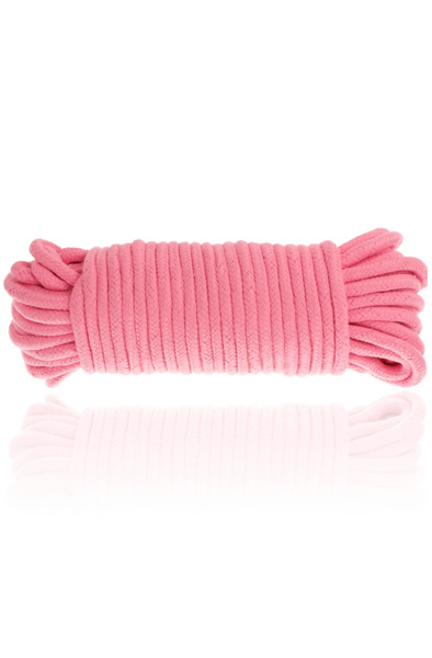 Addicted Toys Bondage Cotton Rope 20 m Pink BDSM rep