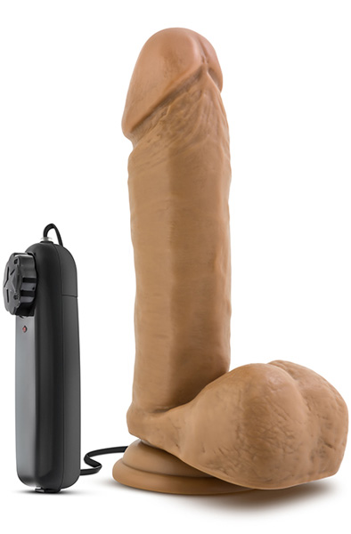 Loverboy Soccer Champ Dildo 20 cm Dildo med vibrator | | Intimast
