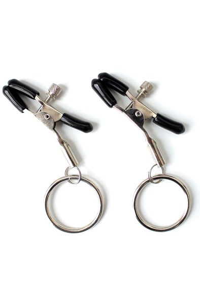 Alternativ bild 0 för Fetish Addict Nipple Clamp med ring