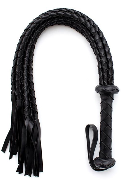 Alternativ bild 0 för Fetish Addict Braided Flogger 75 cm