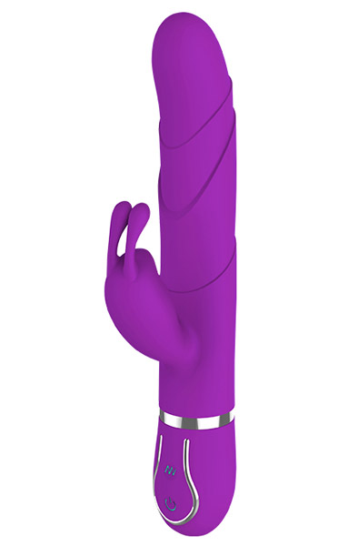 Dream Toys Vibes Of Love Floral Fantasy Purple Rabbitvibrator | | Intimast