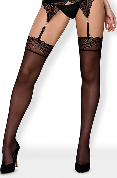 Obsessive 828-STO-1 Stockings S/M Stay-ups | | Intimast