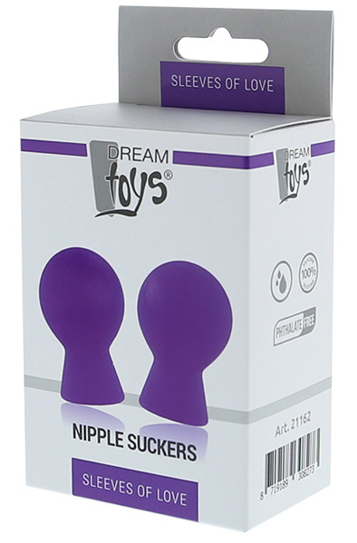 Alternativ bild 1 för Dream Toys Sleeves Of Love Nipple Suckers - Lila