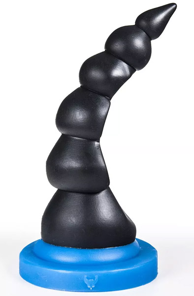 Bulder Borås Black-Blue 22 cm XL Buttplug