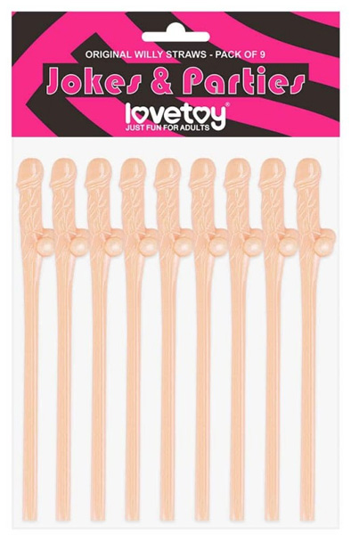 Lovetoy Willy Straws