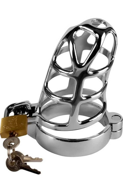 Lovetoy Detained Metal Chastity Cage Kyskhetsbur | | Intimast