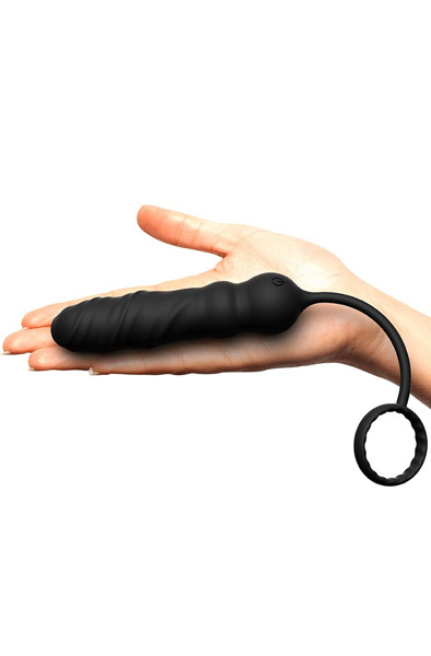 Alternativ bild 1 för Deep Seeker - Remote Controlled Vibrating Anal Plug