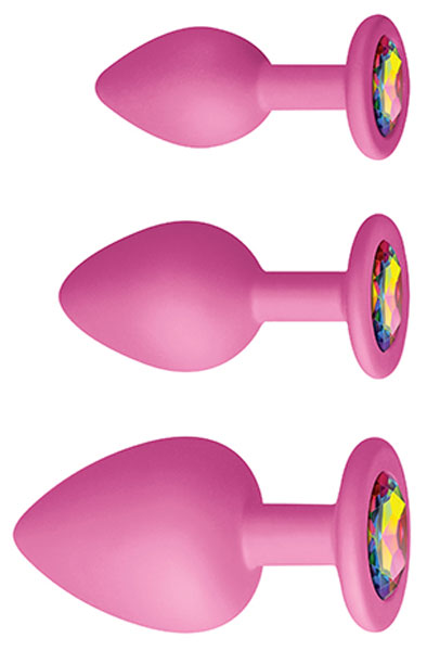 Glams Spades Trainer Kit Pink Analpluggar paket | | Intimast