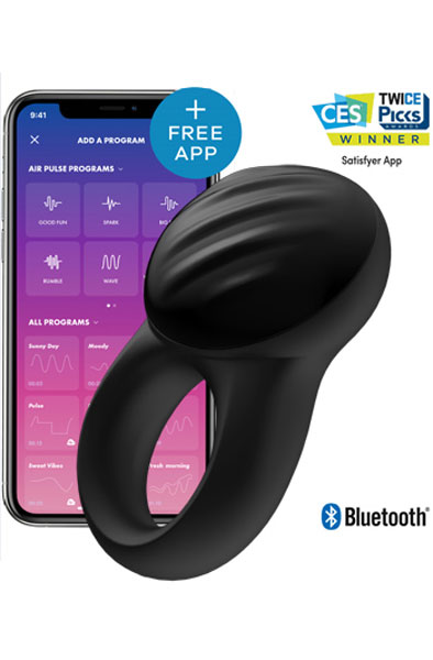 Satisfyer Signet Ring Appstyrd Penisring |  | Intimast