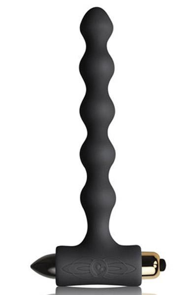 Rocks Off Petite Sensations Pearl Black Analkulor med vibration |  | Intimast