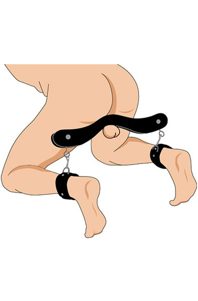 Extreme Humbler with Ankle Restraints Ball Crusher | | Intimast