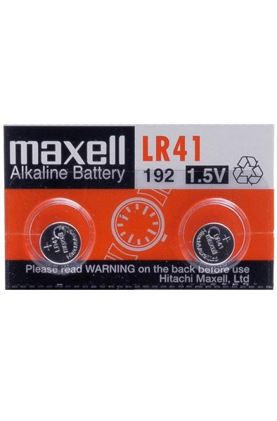 Maxell LR41 Battery 2-pack Batterier LR41