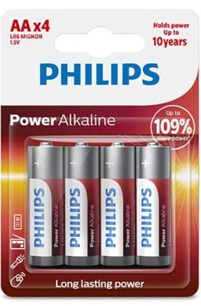 Philips Power AA 4-pack Batterier AA |  | Intimast