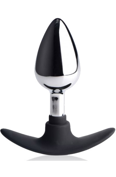 Master Series Dark Invader Medium Analplugg metall | | Intimast