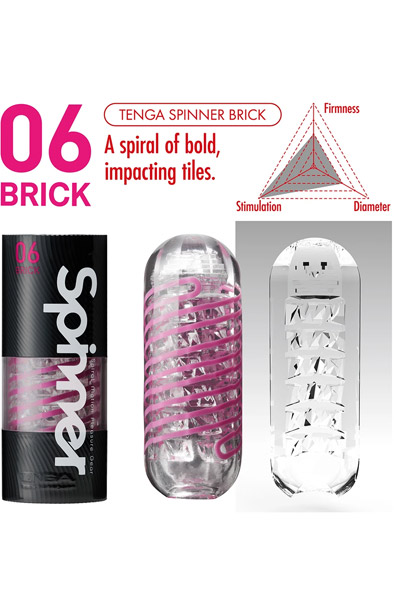 Alternativ bild 1 för Spinner Masturbator - Brick