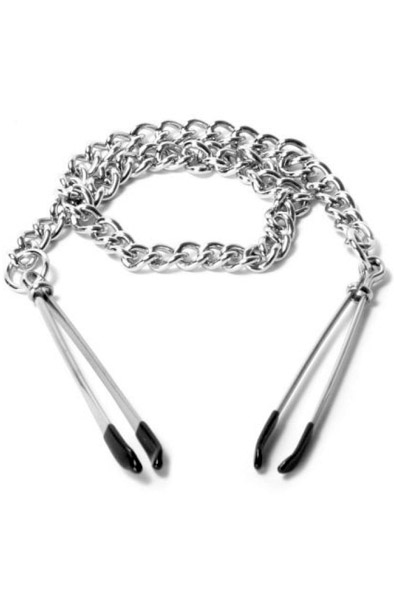 Master Series Reign Tweezer Nipple Vice Bröstklämmor med kedja | | Intimast