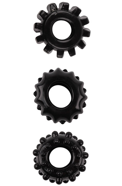 Dream Toys Set Of 3 Cockrings Penisringar paket | | Intimast