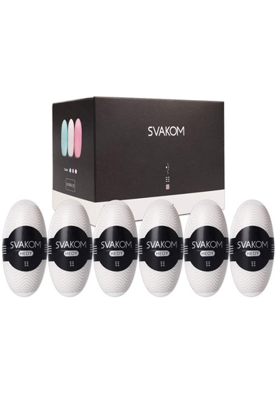 Svakom Hedy 6-pack White Onaniägg | | Intimast