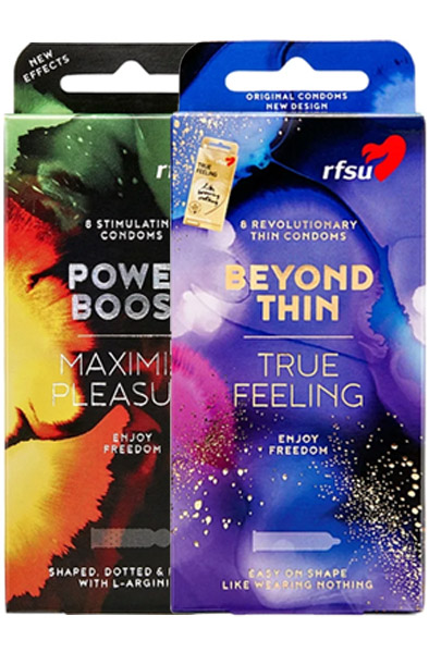 RFSU Beyond Thin 8st + Power Boost 8st Paketerbjudande |  | Intimast