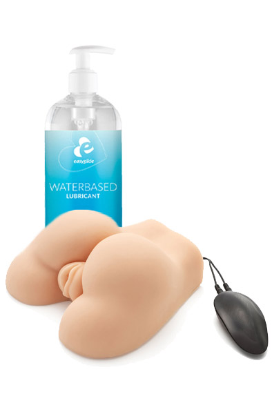 Ass Fucker Vibration + Lubricant 500 ml Paketerbjudande |  | Intimast