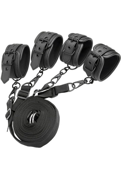 Vegan Cuffs & Restraint Set Positionshållare | | Intimast