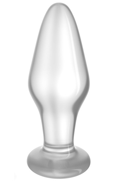 Lovetoy Glass Romance 10 cm Analplugg i glas | | Intimast