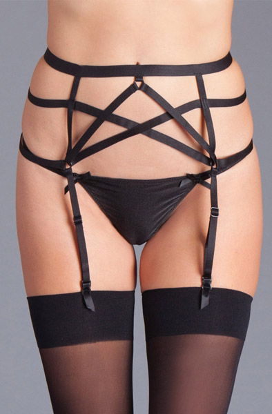 BeWicked Sasha Garter Belt L/XL Strumebandshållare |  | Intimast