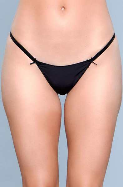 BeWicked Basic Thong Black Large Trosa |  | Intimast